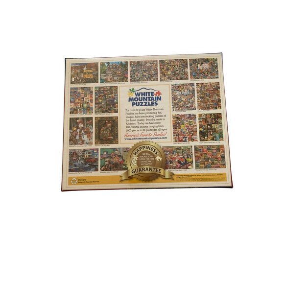 White Mountain Tis The Season 550 Pc Puzzle Larger Piece - Picture 3 of 6